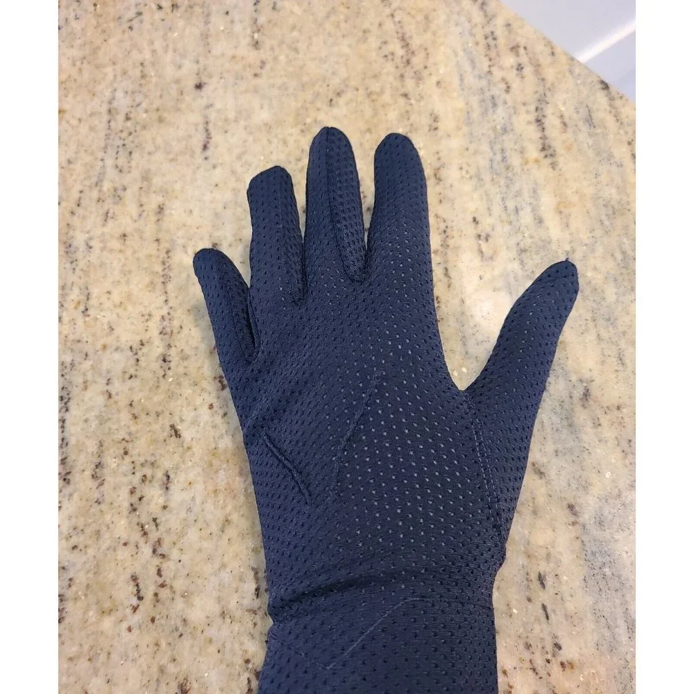 Vintage Size 7 XL Blue Pierced Nylon Formal 9.5